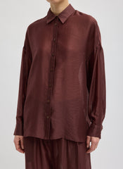 Summer Voile Oversized Shirt | Tibi