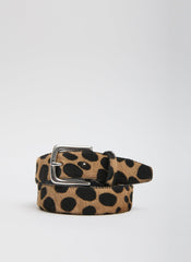 Classic Pony Hair Leather Belt | Tibi