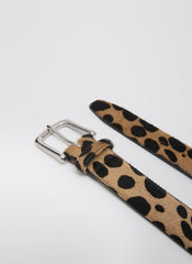 Classic Pony Hair Leather Belt | Tibi