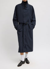 Double Collar Frank Trench | Tibi