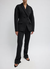 Spring Bonded Twill Sculpted Blazer | Tibi
