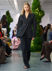 Spring Bonded Twill Sculpted Blazer | Tibi