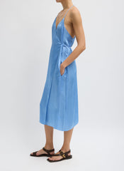 Summer Slip Wrap Dress | Tibi