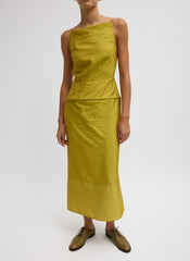 Chassis Hoop Strappy Dress | Tibi