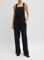 Compact Tech Knit Overalls | Tibi