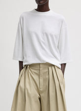 Sable Oversized Easy T-Shirt | Tibi