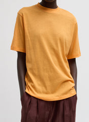 Sheer Crepe Knit Mock Unisex T-Shirt | Tibi