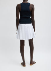 Summer Nylon Pull On Mini Skirt | Tibi