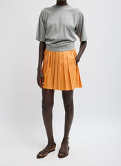 Summer Nylon Pull On Mini Skirt | Tibi