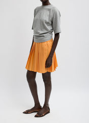 Summer Nylon Pull On Mini Skirt | Tibi