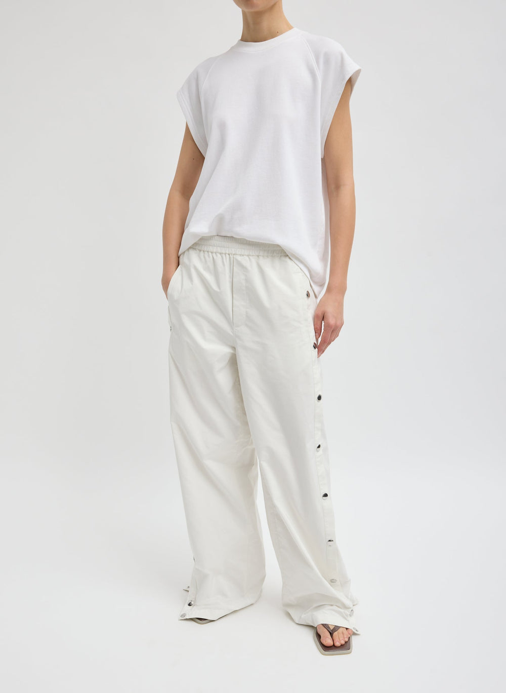 Nylon Snap Jogger | Tibi