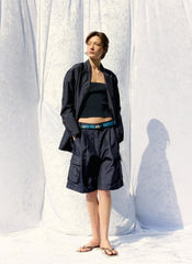 Crispy Nylon Stella Short | Tibi
