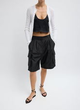 Crispy Nylon Stella Short | Tibi
