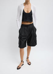 Crispy Nylon Stella Short | Tibi