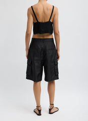 Crispy Nylon Stella Short | Tibi