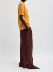 Summer Voile Stella Pant With Slit Detail | Tibi