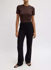 Viscose Plisse Corbit Pant | Tibi