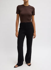 Viscose Plisse Corbit Pant | Tibi