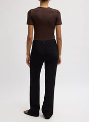 Viscose Plisse Corbit Pant | Tibi