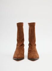 Faux Suede Leo Boot | Tibi