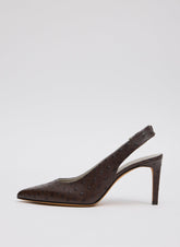 Ostrich Print Reyner Pump | Tibi