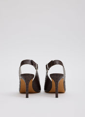 Ostrich Print Reyner Pump | Tibi