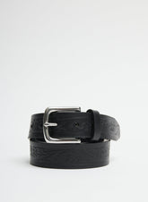 Classic Men's Tooled Leather Belt | Tibi