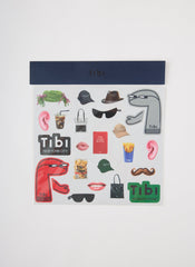 Borg Dress Up Sticker Sheet | Tibi