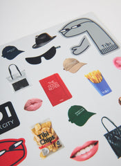 Borg Dress Up Sticker Sheet | Tibi
