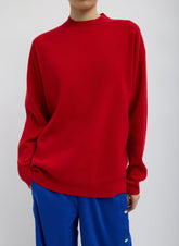 Anna Merino Wool Cut Out Racerback Pullover | Tibi