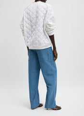 Cozy Quilting Sweatshirt | Tibi