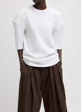 Perfect Hinged Sleeve T-Shirt | Tibi
