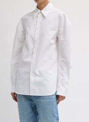Compact Eco Poplin Hinged Shirt | Tibi