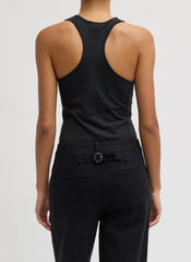 Crewneck Racerback Bodysuit | Tibi
