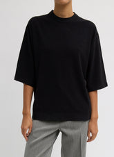Sable Oversized Easy T-Shirt | Tibi