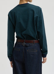 Striped Perfect Unisex Long Sleeve T-Shirt | Tibi