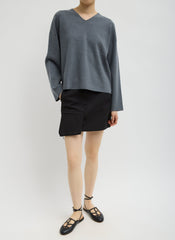 Compact Tech Knit Mini Skirt | Tibi