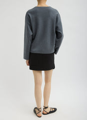 Compact Tech Knit Mini Skirt | Tibi