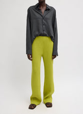Viscose Plisse Corbit Pant | Tibi