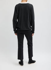 Compact Tech Knit Cropped Bootcut Pant | Tibi