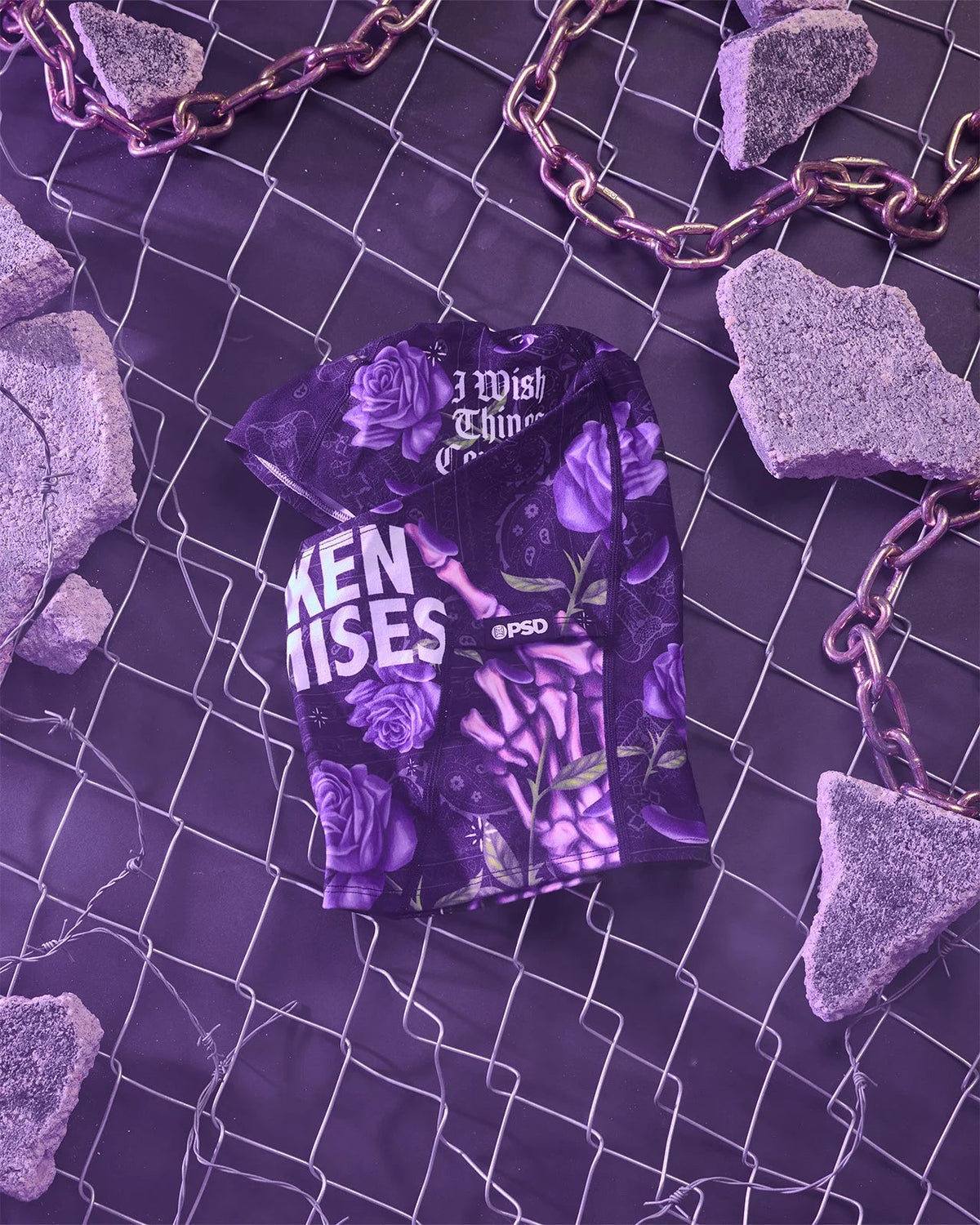 PSD Broken Promises - Wish Purp - Hooded Mask