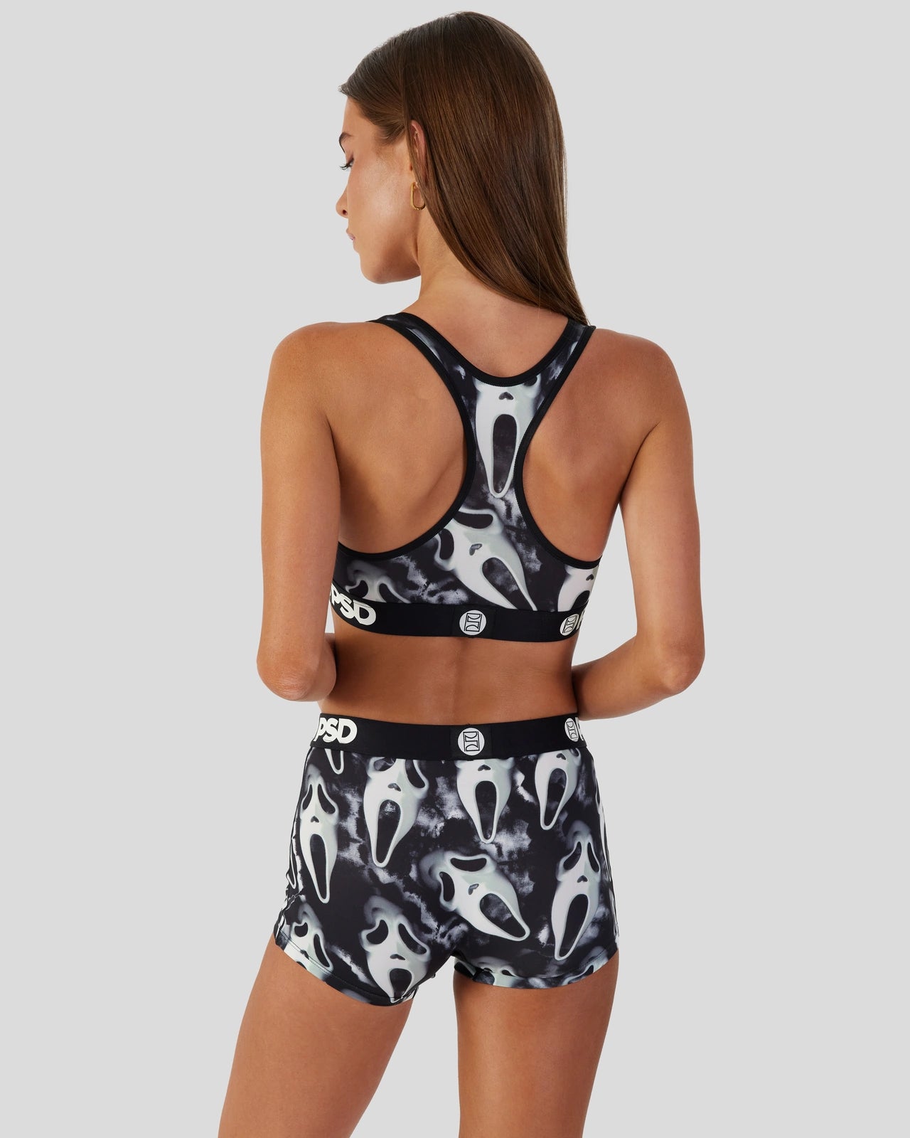 PSD Ghost Face - Dark - Boy Short