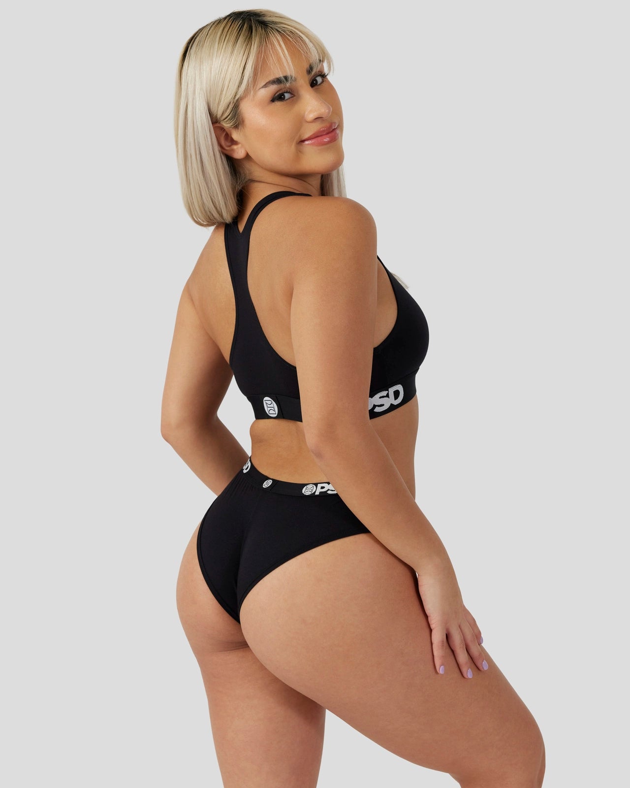 PSD Modal Solids - Black - Cheeky - Modal