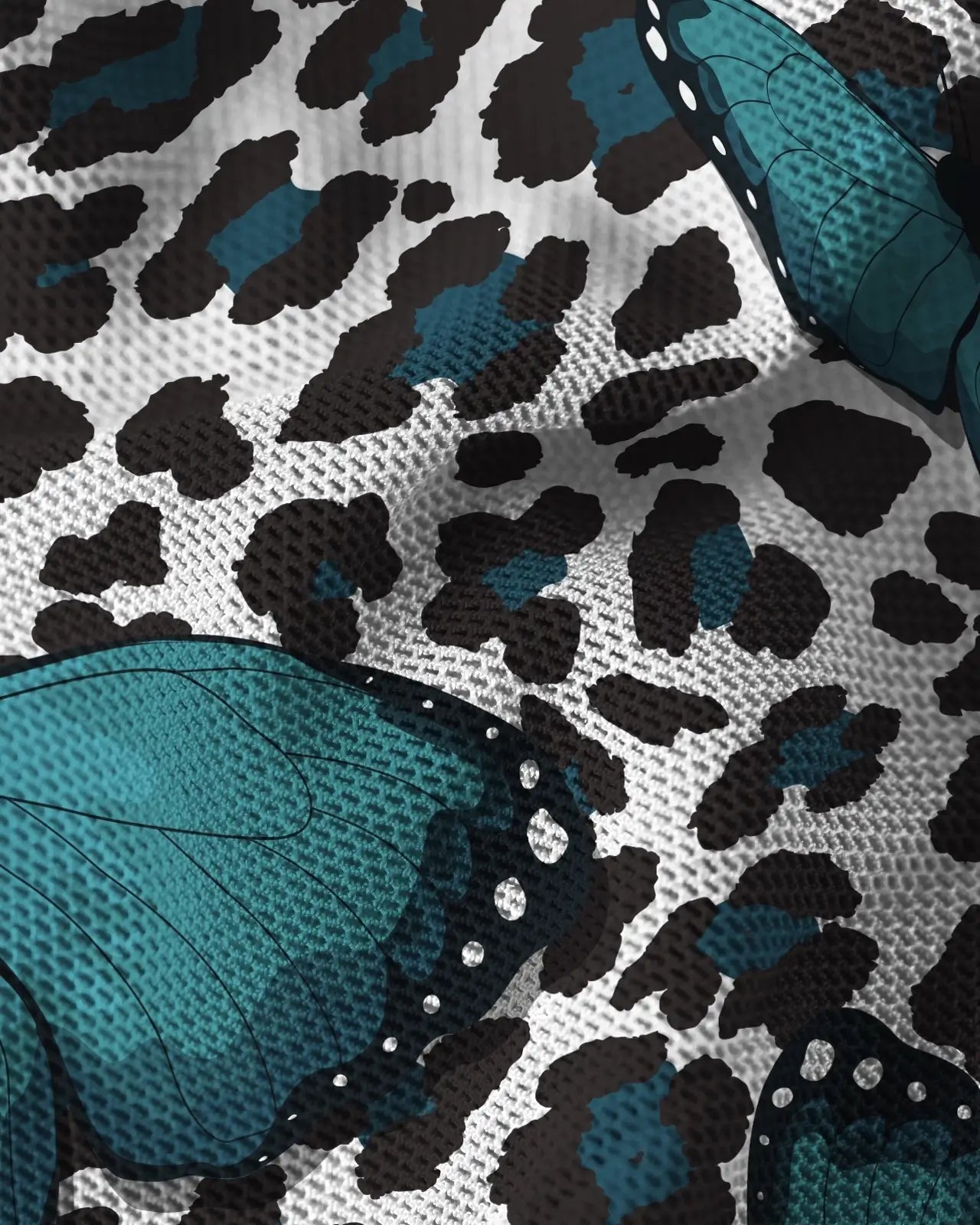 PSD Mesh - Primal Butterfly - Scoop Bralette - Mesh
