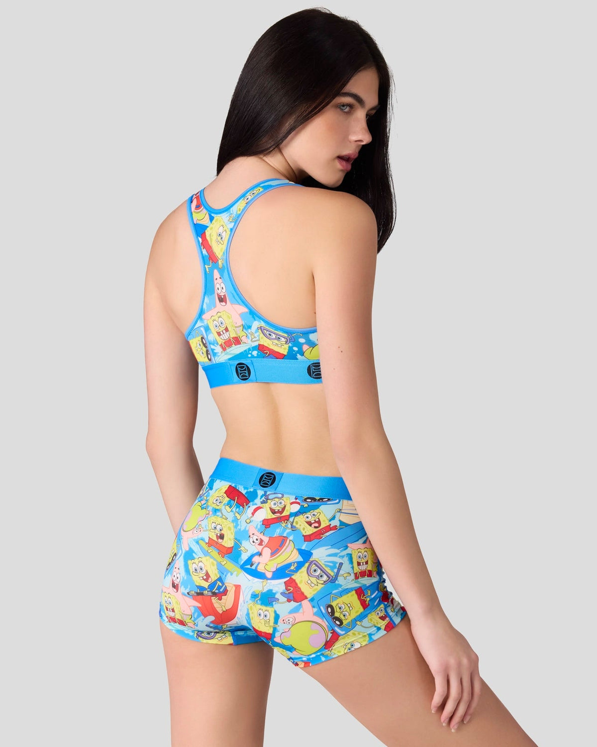 PSD SpongeBob SquarePants - Surfin' - Sports Bra