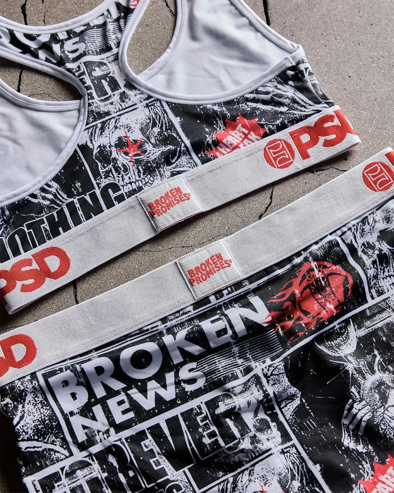 PSD Broken Promises - Broken News - Boy Short