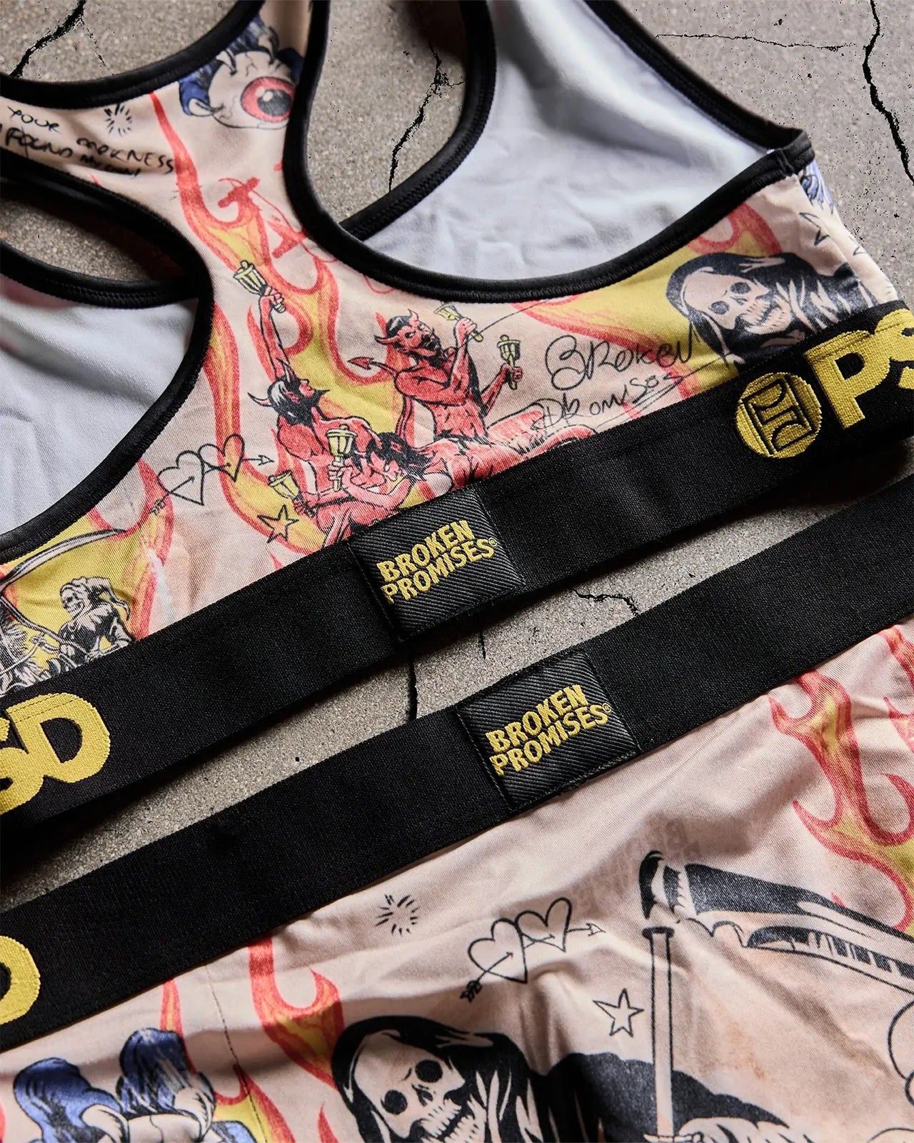 PSD Broken Promises - Lust Scorpion - Sports Bra