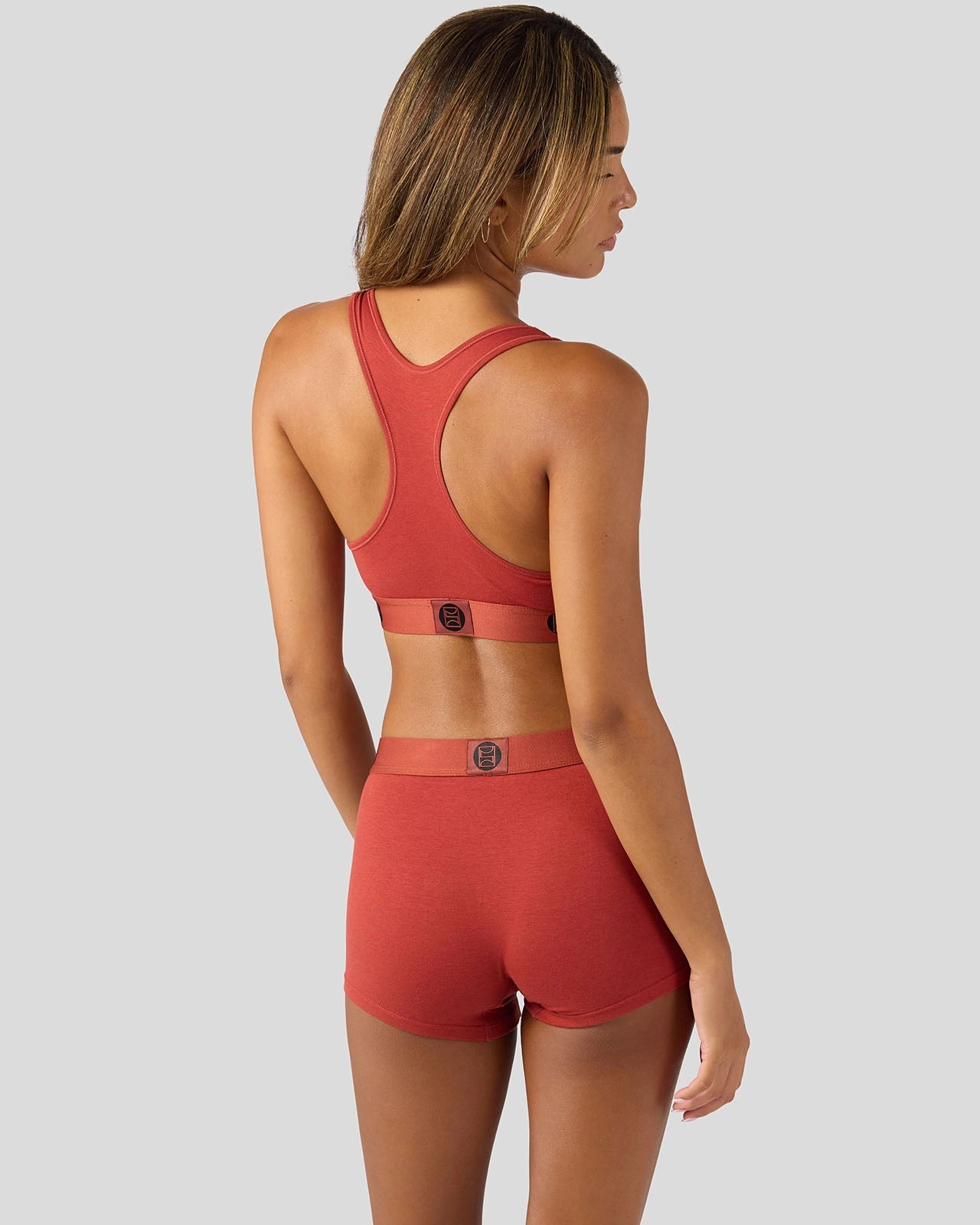 PSD Modal Solids - Sienna - Boy Short - Modal