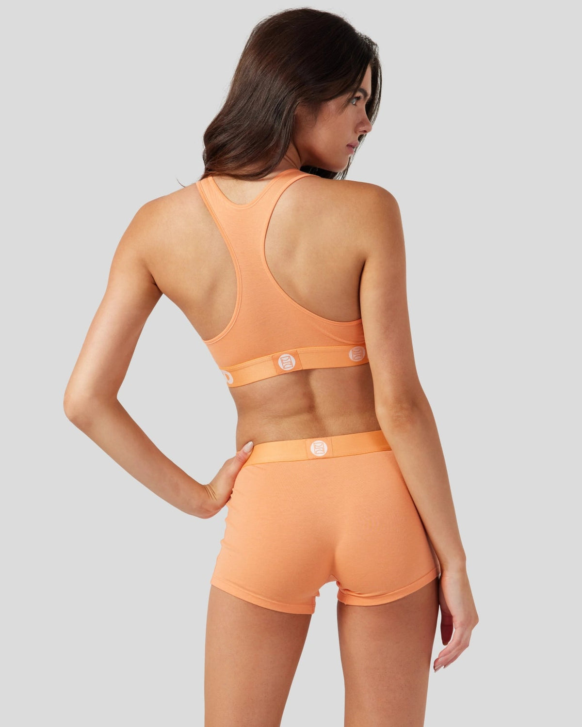 PSD Modal Solids - Coral - Sports Bra - Modal