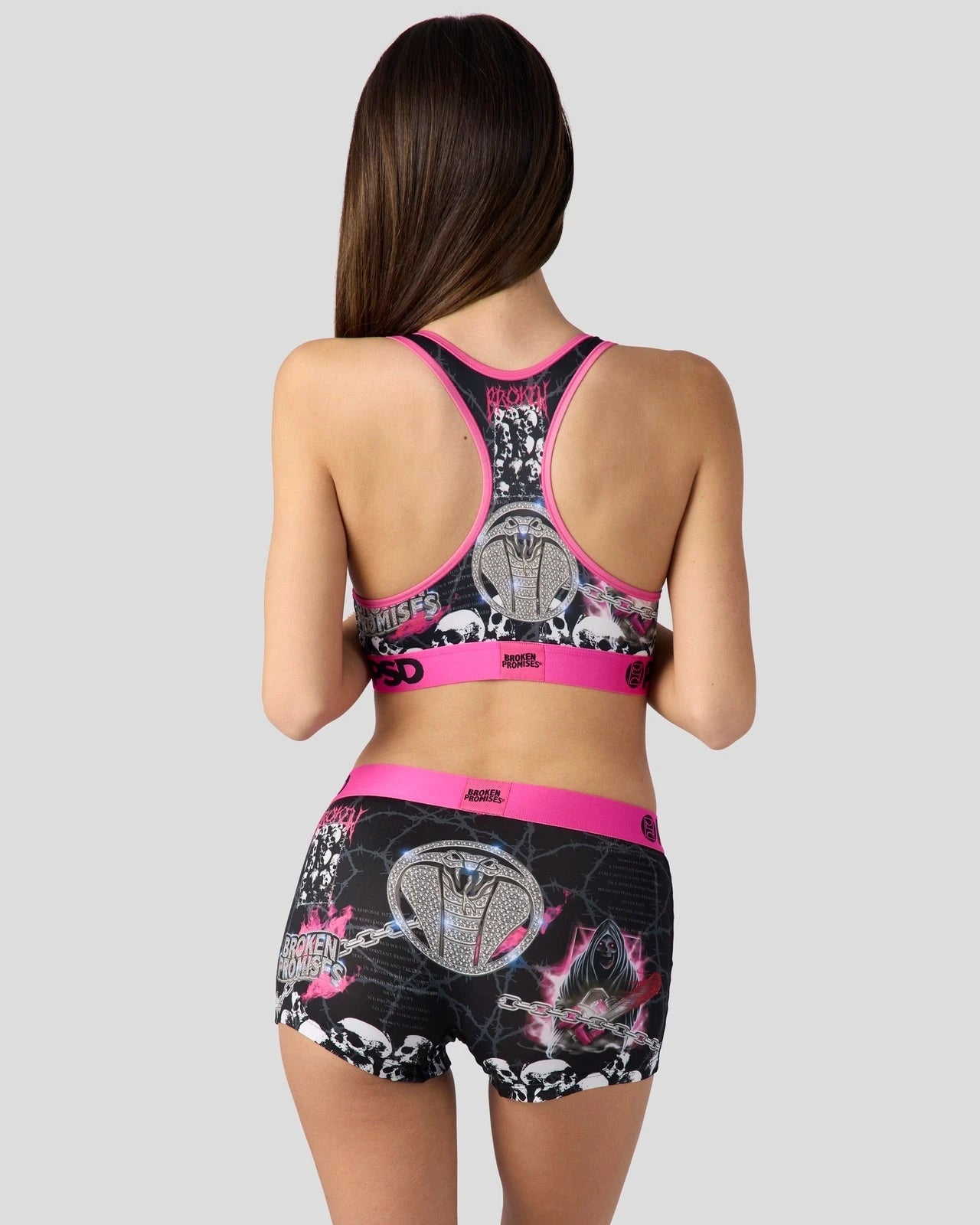 PSD Broken Promises - Chainsaw - Sports Bra